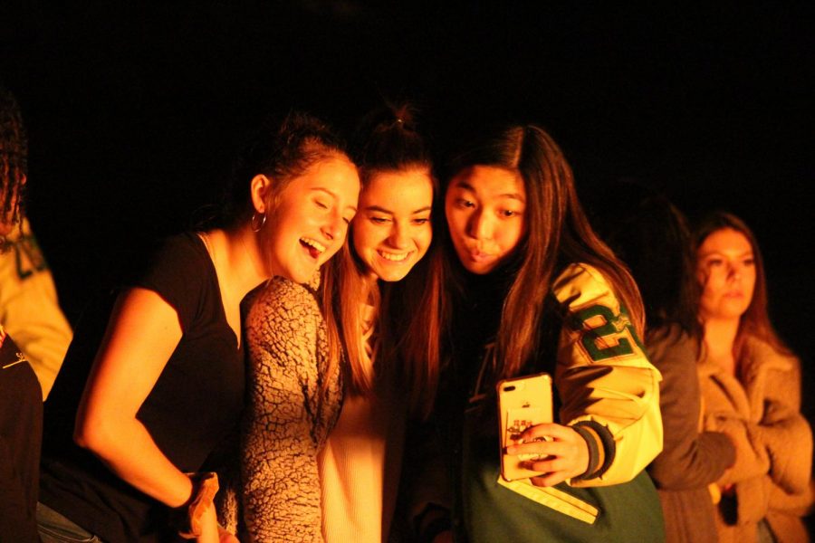 Senior Bonfire on Nov. 2