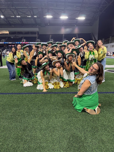 Emerald Elite Team Poses During a Football Game. Credits: Photo Submission 