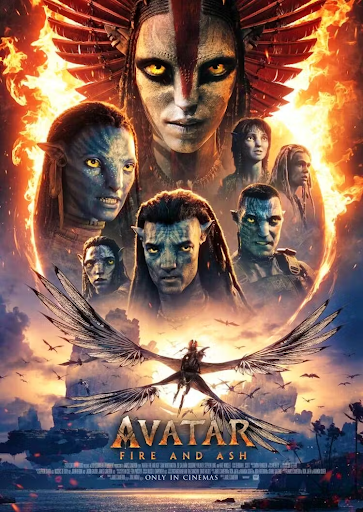 "Avatar: Fire & Ash" Promotional Poster. Credits: Lightstorm Entertainment 